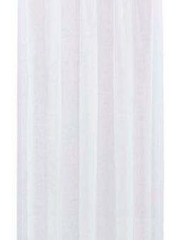 my home Gardine REGINA (2 St), Multifunktionsband, transparent, Polyester, Transparent, Leinenoptik, 2-er Set