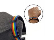 Regenbogen Armband Schwarz Modeschmuck Armreif 11,90€* - Villingen-Schwenningen
