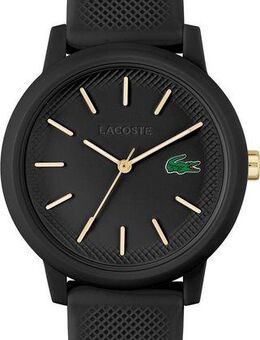 Lacoste Quarzuhr LACOSTE 12.12 LADIES 2001212, Armbanduhr, Damenuhr, Mineralglas, analog, Silikonarmband