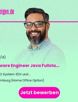 Software Engineer Java Fullstack (m/w/d) - Schwerpunkt Spring Boot - Hamburg