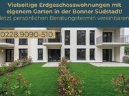 CONSTANCE: Smarte 2-Zimmer-Erdgeschoss-Wohnung mit Terrasse und Garten - Bonn