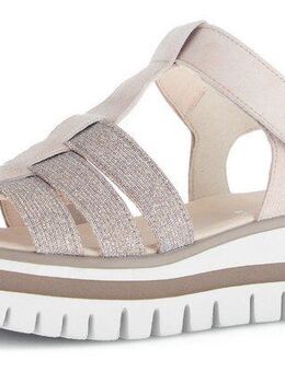 Gabor Sandalette, Plateau, Sommerschuh, Riemchensandale mit Best Fitting-Ausstattung