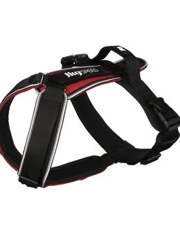 Julius-K9 Speed Hundegeschirr, rot - Größe L: Brustumfang 70 - 85 cm