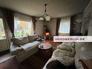 IMMOBERLIN.DE - Charmantes Einfamilienhaus + Nebengelasse auf sehr großem Anwesen in guter ländlicher Infrastruktur - Löwenberger Land