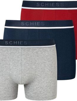 Schiesser Boxer "95/5" (3er-Pack) mit sportlichem Logo-Webgummibund