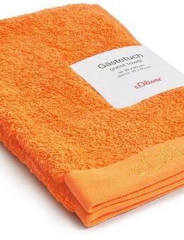s.Oliver Gästehandtuch s.Oliver, Premium Qualität, 600 gr/m², auch als Sets erhältlich, Walkfrottier (1-St), große Farbauswahl, auch als Duschtuch, Waschhandschuh, Handtuch