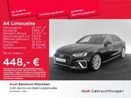 Audi A4, Limousine 40 TDI S line, Jahr 2021 - München