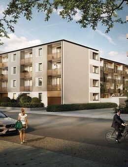 Wohnen am Englischen Garten: Sonnige 3-Zi.-Balk.-Whg.! Erstbezug! - München