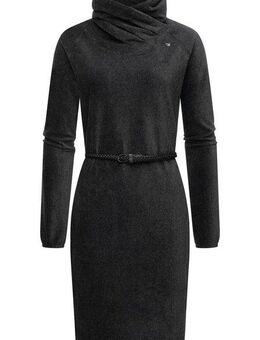 Ragwear Sweatkleid Belita warmes Cord-Kleid mit breitem Schlauchkragen