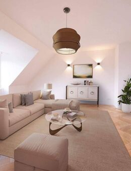 Altbaujuwel I Vermietete sonnige Dachgeschosswohnung mit zwei Bädern und Südausrichtung in perfekter Lage - München