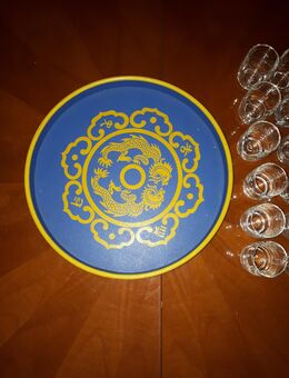 Tablett mit Muster - Borna