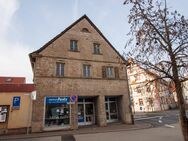 -RESERVIERT- Historisches Sandsteinhaus mit Gewerbefläche im Zentrum von Rimpar - Rimpar