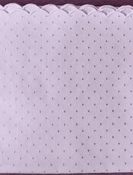 Wunderschöne, aufwändig gearbeitete Tischdecke in zartem altrosa Ton und erhabenem Muster - Niederfischbach