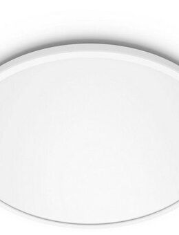 Philips Deckenleuchte Superslim 3-in-1 SceneSwitch CL550 18W 1500lm 2700K, weiß, Dimmfunktion, LED fest integriert, Warmweiß, dimmbar mit Lichtschalter