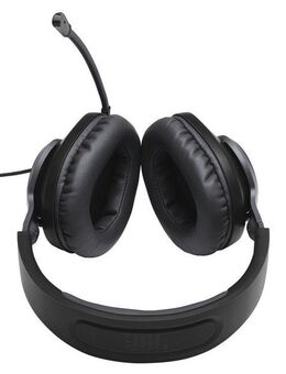 JBL Quantum 100 On-Ear-Kopfhörer (Mikrofon abnehmbar, kabelgebunden, JBL QuantumSOUND Signature)