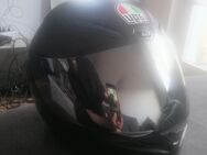 AGV - K1 S E2206 Motorrad Helm - Silber Spiegel getöntes Visier größe L - Hamburg