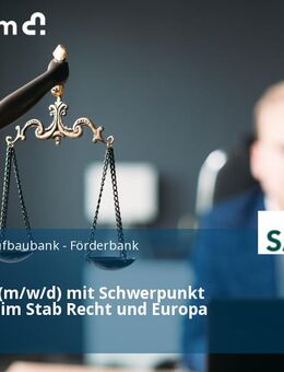 Volljurist (m/w/d) mit Schwerpunkt Zivilrecht im Stab Recht und Europa - Leipzig