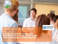 Leitung (m/w/d) für unsere zwei Wohnheime in Starnberg und unsere Außenwohngruppe in Gauting zum nächstmöglichen Zeitpunkt mit 39 Wochenstunden - Starnberg