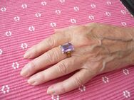Damenring Amethyst 585 Gelbgold, 6gr. - Krefeld