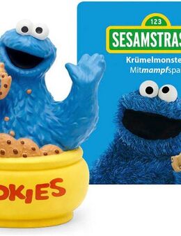 tonies Hörspielfigur Sesamstraße - Krümelmonsters Mitmampfspaß