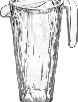 KOZIOL Kanne CLUB PITCHER, 1,5 l, spülmaschinenegeeignet, unzerbrechlich, 100% recycelbar