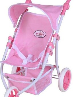 Knorrtoys® Puppenbuggy Lio - Princess White Rose