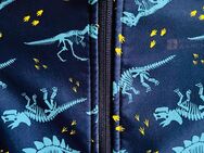 Regenjacke 5-6 Jahre Dinosaurier blau/gelb - Dorfen