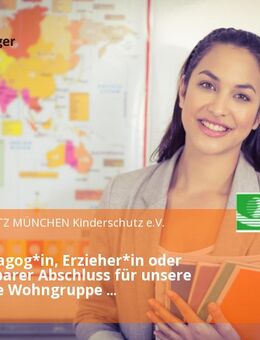Sozialpädagog*in, Erzieher*in oder vergleichbarer Abschluss für unsere stationäre Wohngruppe Fliederstraße in Karlsfeld - Karlsfeld