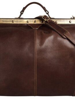 Piké Reisetasche LOMBARDIA GRANDE, echt Leder, Made in Italy