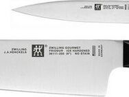 Zwilling Messer-Set Gourmet (Set, 2-tlg., 1 Spick & Garniermesser 10 cm, 1 Kochmesser 20 cm), Made in Germany, FRIODUR eisgehärtete Klingen, Sonderschmelze