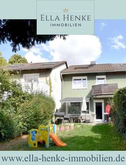 Ein Raumwunder: Gemütliches Reihenhaus mit 5 Zimmern, Kamin, Keller + Garten. - Wolfenbüttel