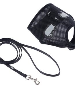 TIAKI Katzengeschirr Comfy mit Leine - Bauchumfang: 30 - 46 cm