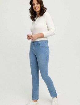 wonderjeans Slim-fit-Jeans Klassischer gerader Schnitt