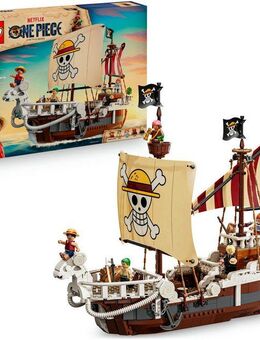 LEGO® Das Piratenschiff Flying Lamb (75639), LEGO One Piece Konstruktionsspielsteine, (1376 St), Made in Europe