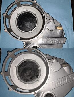 Glasperlstrahlen Zylinderkopf Vergaser Motorenteile Ventildeckel Radnaben Oldtimer - Flörsbachtal