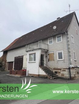 Großes Wohnhaus mit Scheune und ehemaligen Stallungen in zentraler Lage von Twistetal-Mühlhausen zu verkaufen! - Twistetal