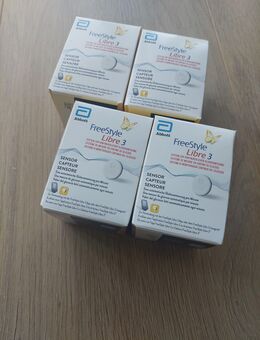 4x Freestyle Libre 3 Sensor - Schwerte (Hansestadt an der Ruhr) Zentrum
