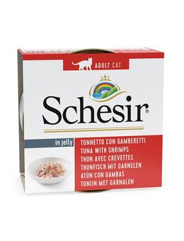 Schesir in Gelee 6 x 85 g - Thunfisch mit Garnelen