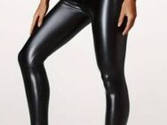 Figurgeschnitte, elastische , neue Damen Leggings Jeggings mit hoher Taille / PU Leder / Größen 34-54 (XS-5XL) - Marl (Nordrhein-Westfalen)