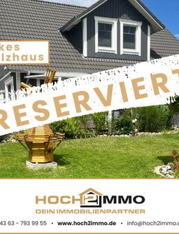 Natürlicher Wohnkomfort trifft zeitlose Eleganz - Stilvolles Holzmassivhaus mit Lärchenholzfassade - Lensahn