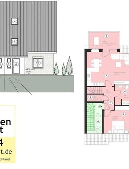 Neubau attraktiver Eigentumswohnungen in einem Doppelhaus in Gescher! - Gescher (Glockenstadt)