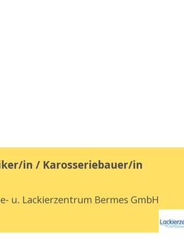 Mechatroniker/in / Karosseriebauer/in - Krefeld