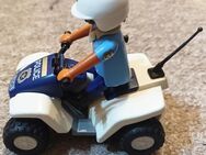 Playmobil POLIZEI, Quad + Fahrer, Blaulicht mit Sound - ALLES BILLIGER - TOP!!! - Hohenroda