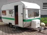 Wilk Wohnwagen, Safari 410, mit Vorzelt und Zubehör, ohne Gas - Rheinhausen