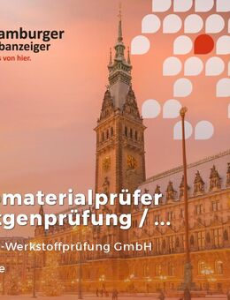 Euromaterialprüfer/in Röntgenprüfung / RT nach DIN EN 9712 (m/w/d) - Stade (Hansestadt)