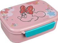 Scooli Lunchbox Brotzeitdose & Trinkflasche, Minnie Mouse, Kunststoff, (Set, 2-tlg), mit Trinkflasche