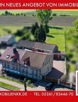 Wohnen, wo das Leben noch ruhig ist - Doppelhaushälfte in Oebisfelde-Weddendorf - Oebisfelde-Weferlingen