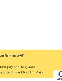 Sozialarbeiter/in (m/w/d) - Frankfurt (Main)