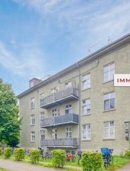 IMMOBERLIN.DE - Sehr adrette Wohnung mit Sonnenbalkon in gefragter & beschaulicher Lage - Berlin