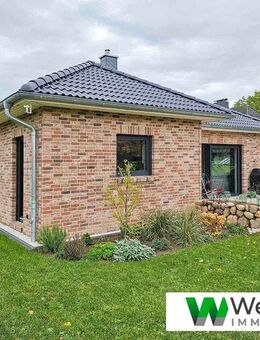 Ebenerdig wohnen mit geschützter Terrasse Niedrigenergiehaus EH40 - Neubauprojekt in Schenefeld - Schenefeld (Landkreis Steinburg)